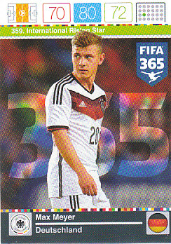 Max Meyer Germany 2015 FIFA 365 International Rising Star #359